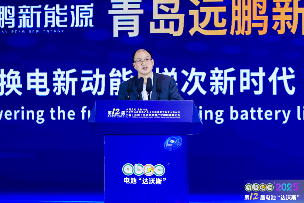 中國有色金屬工業協會鋰業分會副會長張江峰